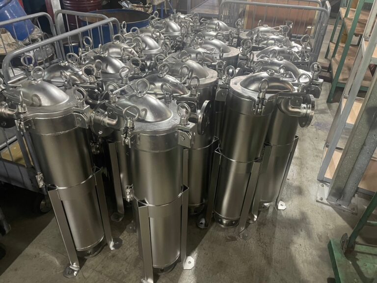 水處理設備廠商｜上入式袋濾機｜阡煌實業