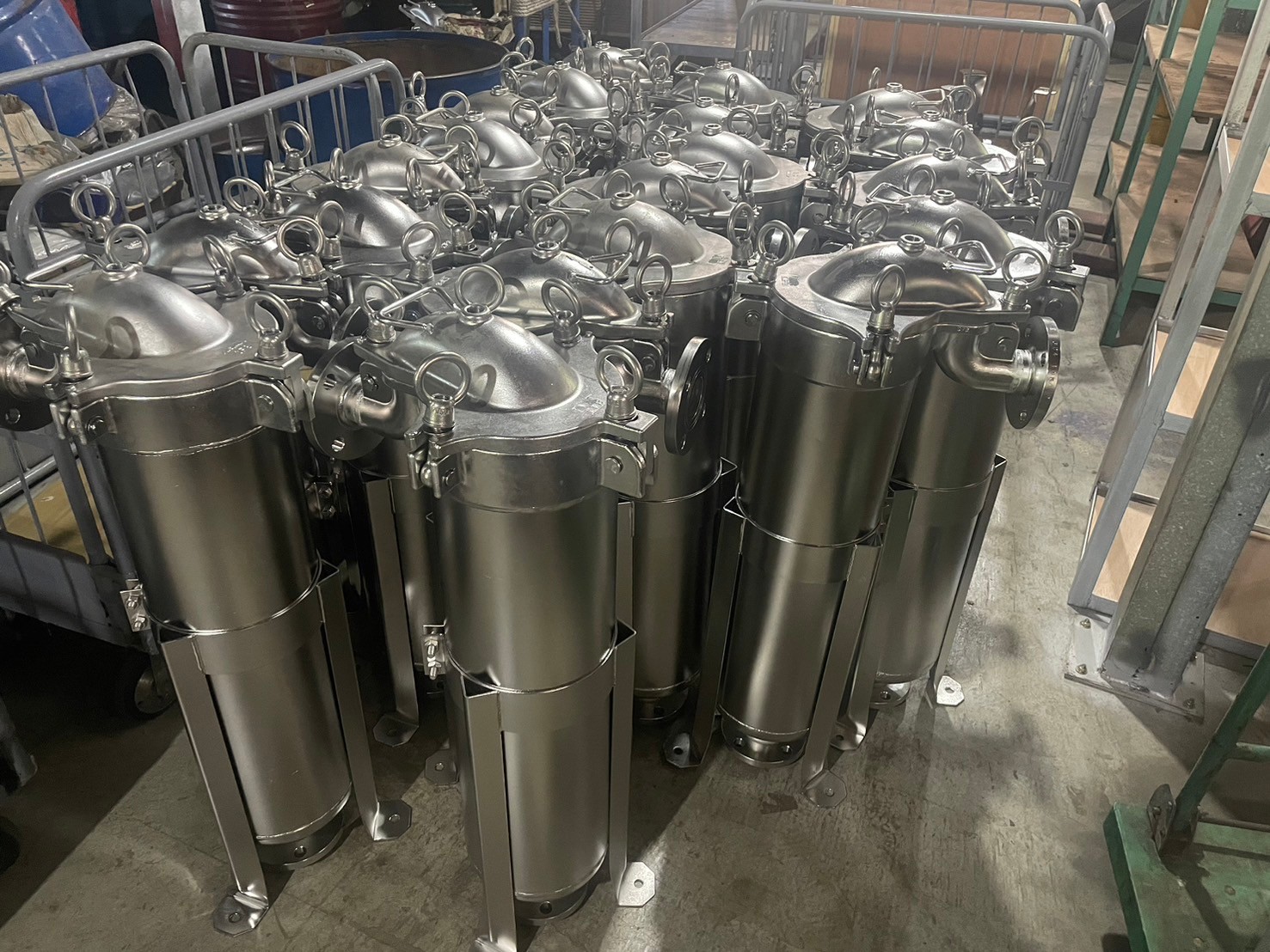 水處理設備廠商｜上入式袋濾機｜阡煌實業